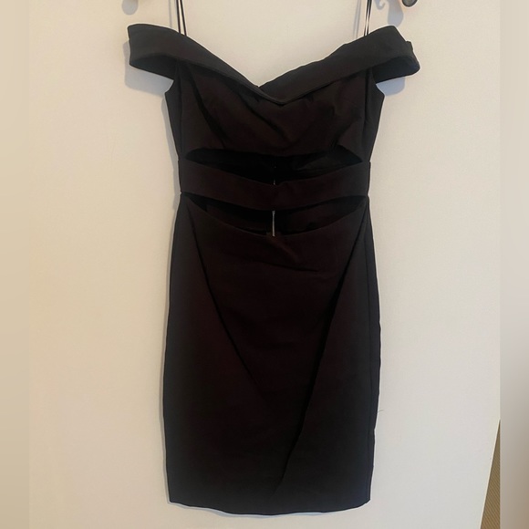 Nicholas off the shoulder cut out dress - Picture 4 of 7